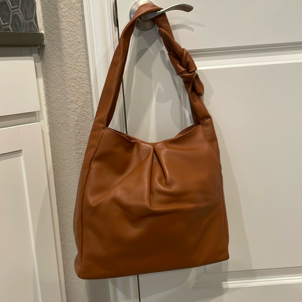 STAUD Brown Shoulder Bag
